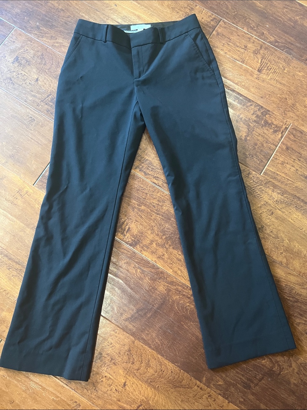Banana Republic Martin Fit Black Dress Pants